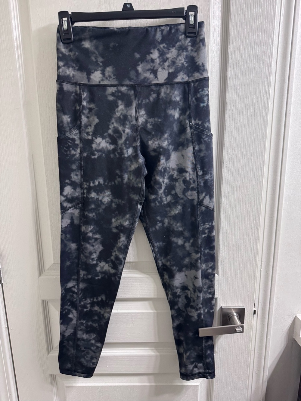 American Eagle Outfitters Kids Tie-Dye Leggings - Black & Gray